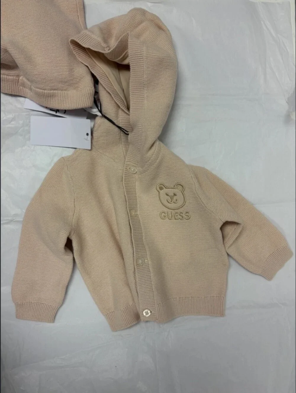Three- Piece Guess Baby Set Size 3/6 M #858